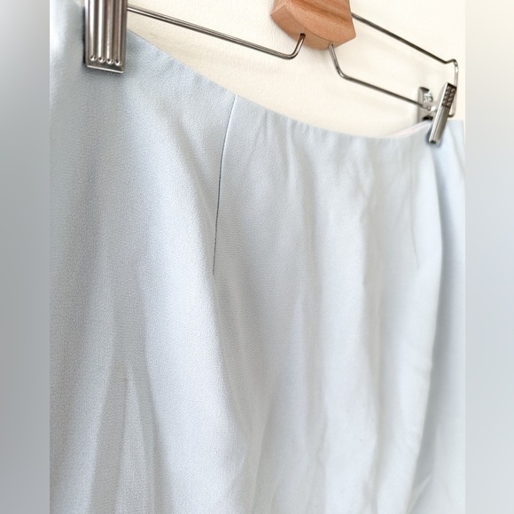 Hugo Buscati - Powder Blue Mini Skirt - Size: 10 - Picture 7 of 10